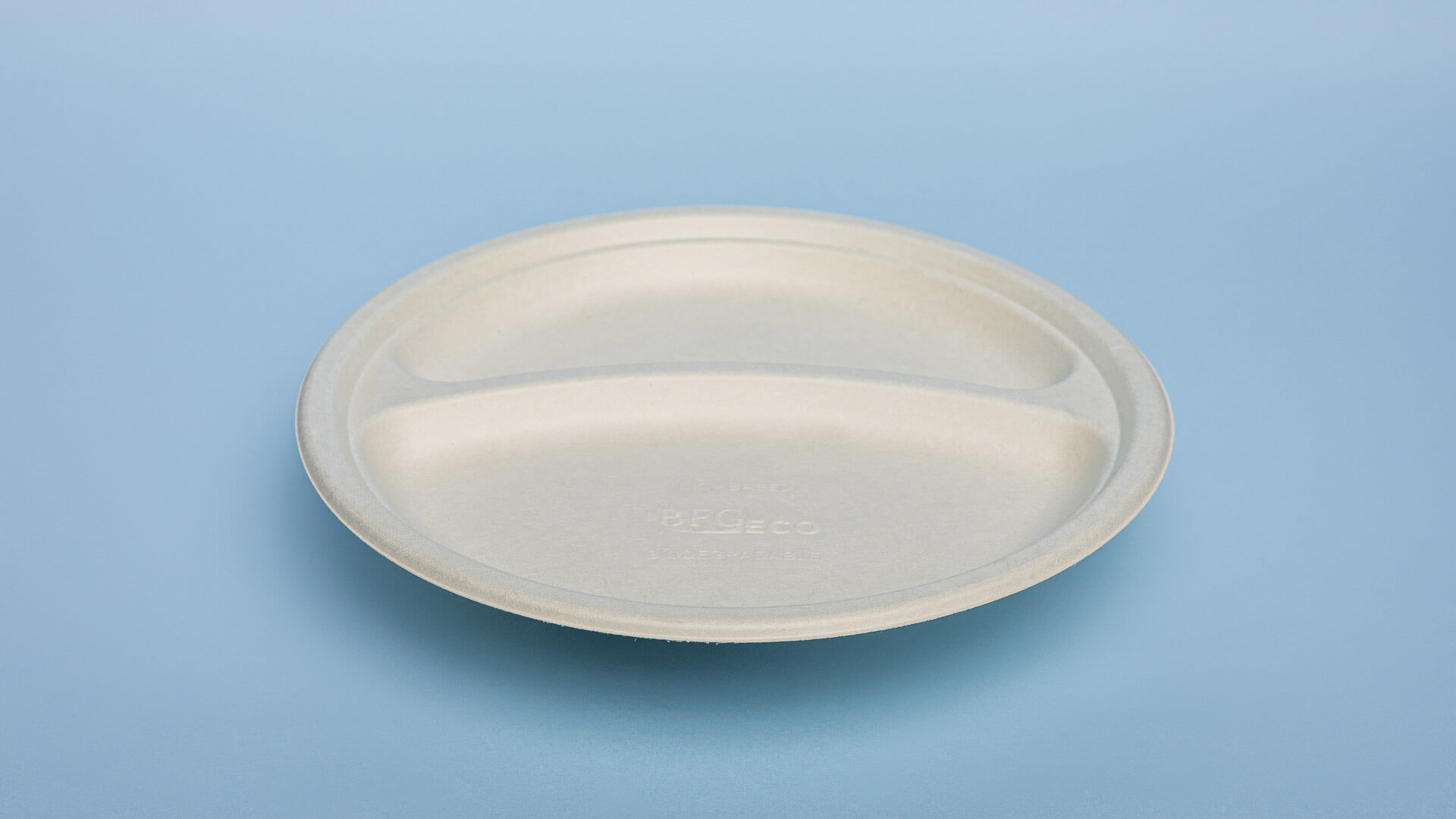 Farfurie fibră lemnoasă WFRP 22-2 (2 secții)